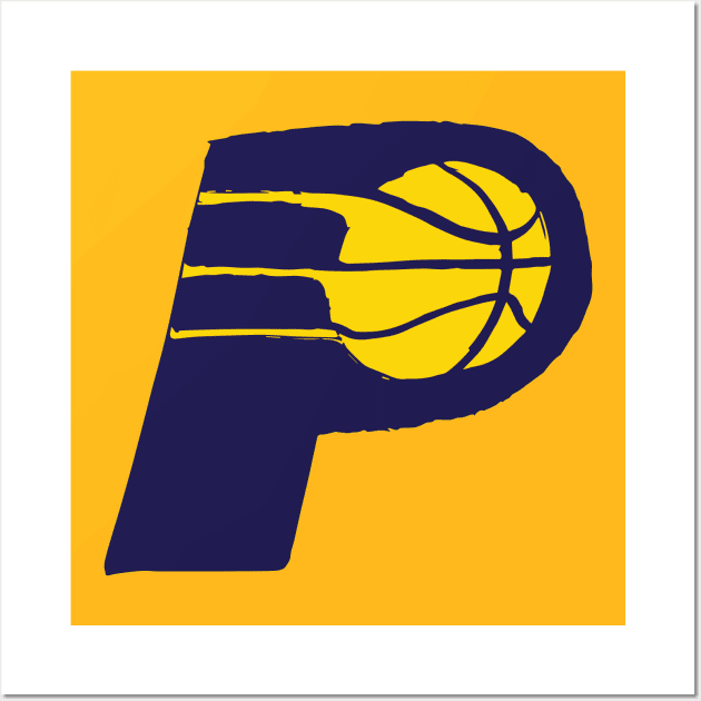 Indiana Paceeeers Wall Art by Very Simple Graph